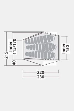 Robens Chaser 3XE 3-Persoonstent -Camping Serie Winkel g5fc3y0023 5151 18 nl