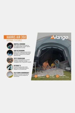 Vango Harris Air 350 Tent -Camping Serie Winkel g5fc3y0029 5050 05 nl