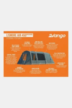 Vango Lismore Air 450 Package Tent 2 Vango Lismore Air 450 Package Tent -Camping Serie Winkel g5fd3y0020 5050 03 nl