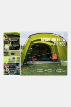 Vango Avington Flow Air 500 Tent -Camping Serie Winkel g5fe3y0001 5050 04 nl