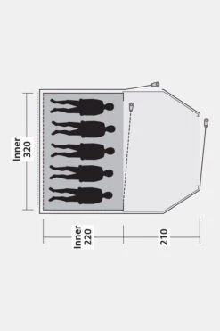Outwell Earth 5 Tent -Camping Serie Winkel g5fe3y0004 7250 12 nl