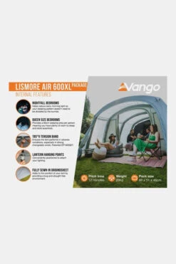 Vango Lismore Air 600XL Package Familietent -Camping Serie Winkel g5fe3y0054 5050 04 nl