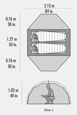 MSR Elixir 2-Persoonstent -Camping Serie Winkel maabc42008 5050 13 nl