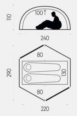 FJÄLLRÄVEN Abisko Dome 2-Persoons Koepeltent -Camping Serie Winkel maabc60017 4343 05 nl