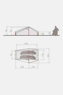 VAUDE Power Lizard Seamless 1-2P Tent 5 VAUDE Power Lizard Seamless 1-2P Tent -Camping Serie Winkel maabe00008 5353 07 nl