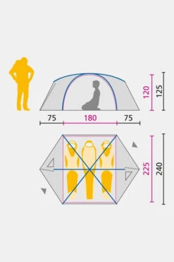 Jack Wolfskin Tent Eclipse III 3-Persoonstent -Camping Serie Winkel maacc42036 5151 02 nl