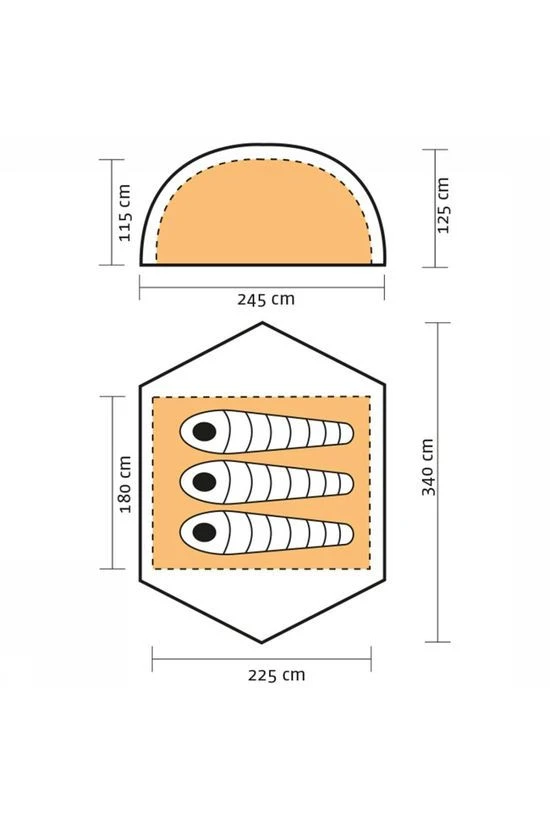 Keb Dome 3P Koepeltent FJÄLLRÄVEN Keb Dome 3P Koepeltent -Camping Serie Winkel maacc60003 5151 99 nl
