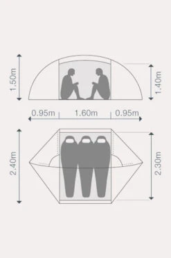 Exped Orion III UL Green 3P Hybride Tent -Camping Serie Winkel maacc70043 5250 05 nl
