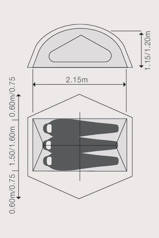Lyra III 3-Persoons Koepeltent Exped Lyra III 3-Persoons Koepeltent -Camping Serie Winkel maace00013 5052 32 nl