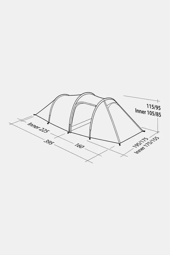 Voyager Versa 3 Tunneltent Robens Voyager Versa 3 Tunneltent -Camping Serie Winkel maace10002 5071 20 nl