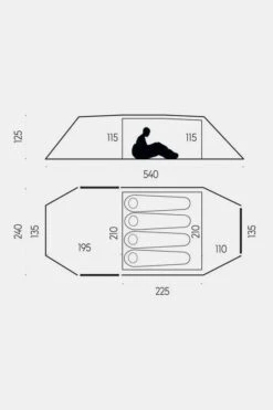 FJÄLLRÄVEN Keb Endurance 4-Persoonstent -Camping Serie Winkel maadc60007 4343 08 nl