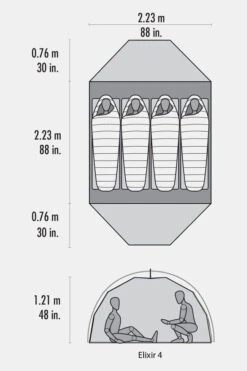 MSR Elixir 4-Persoons Tent 7 MSR Elixir 4-Persoons Tent -Camping Serie Winkel maadc70021 5252 05 nl