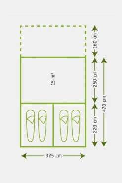 Lacerta Familietent -Camping Serie Winkel maade10010 1670 39 nl