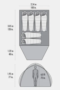 MSR Habitude 6 Tent 3 MSR Habitude 6 Tent -Camping Serie Winkel maafe00002 5252 04 nl