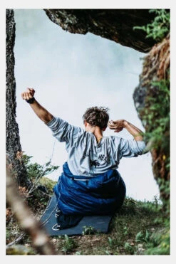 Grüezi Bag Biopod DownWool Ice 185 Slaapzak -Camping Serie Winkel mbaae10015 4141 16 nl